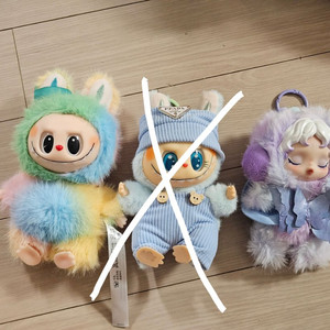 중복인거 팔아요 라부부 스컬판다 키링
