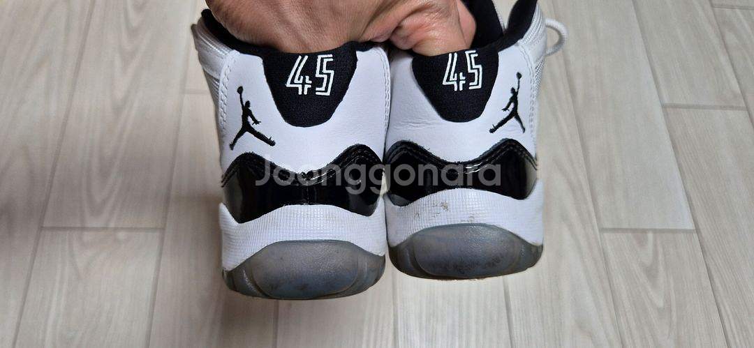 조던11 콩코드 키즈 190mm--4