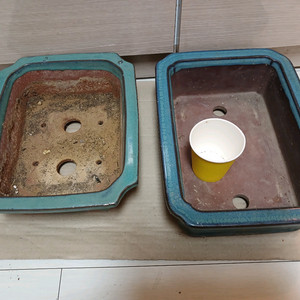 분재화분 2종 일괄