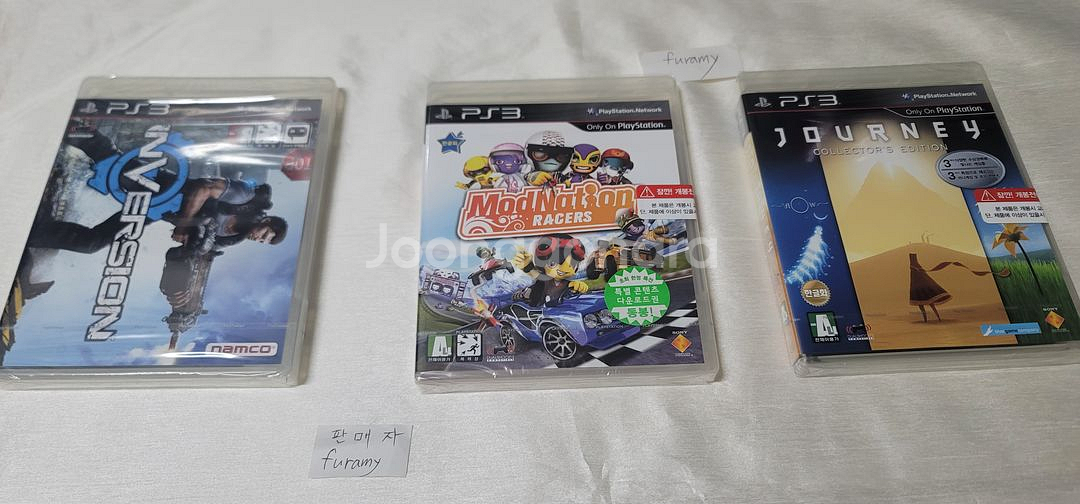 ps3 모드네이션 레이서,인버전, 저니 정발[새제품]--2