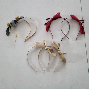 둥이 여아용 같은머리띠 3쌍 ㅡ총6개팔아요