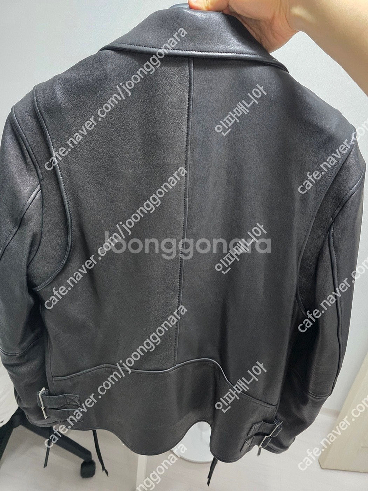 로파이 양가죽 베지터블 자켓--1