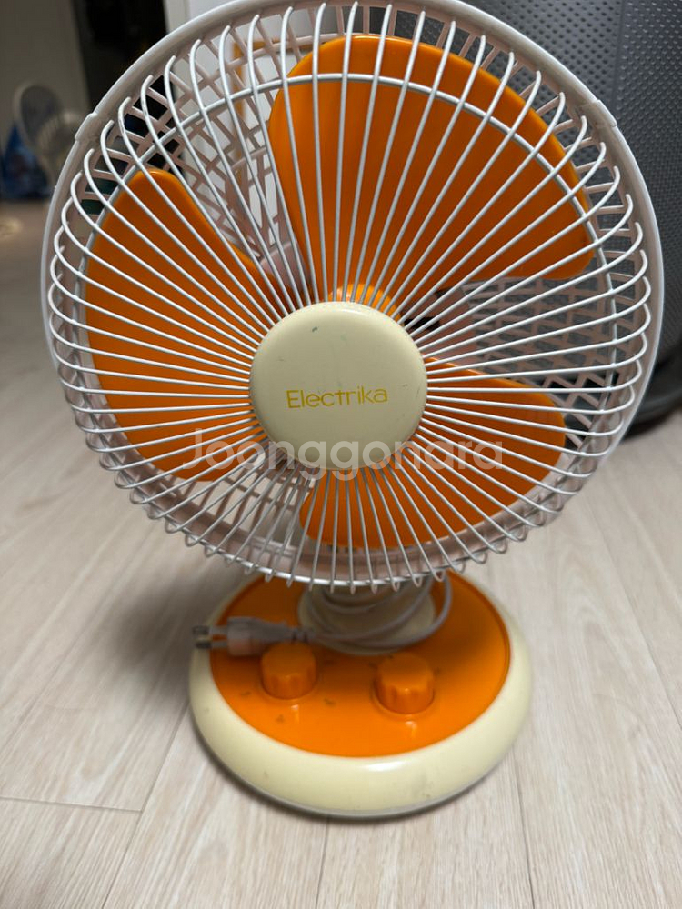 일렉트리카(Electrika) 탁상용 레트로 선풍기--0
