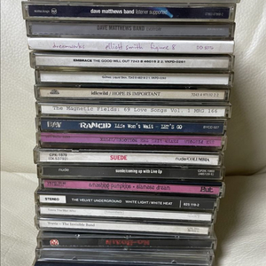 브릿팝, 인디락, 모던락, 펑크 등 음반 CD