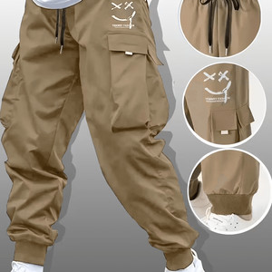 오버핏 남성 카고바지 XL(38) 카키색 새상품 판매