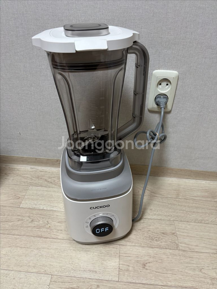 쿠쿠 크로스컷 블렌더(양방향 회전 블렌더) 미사용품--0