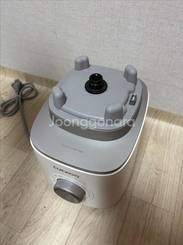 쿠쿠 크로스컷 블렌더(양방향 회전 블렌더) 미사용품--3
