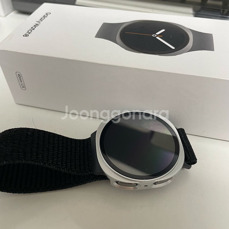 갤럭시워치8 그라파이트 40mm ss급--2