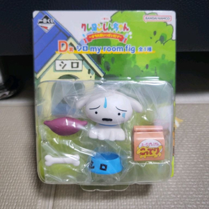 제일복권 짱구 A상 인형, D상 흰둥이피규어