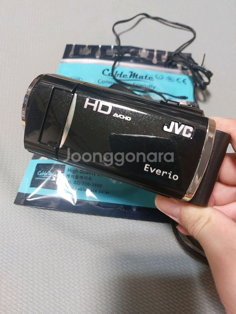 jvc gz-hm460 캠코더 상태 좋음--1