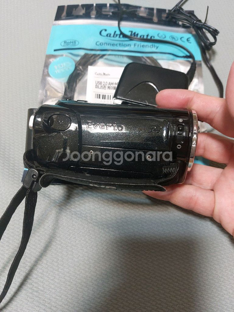 jvc gz-hm460 캠코더 상태 좋음--5