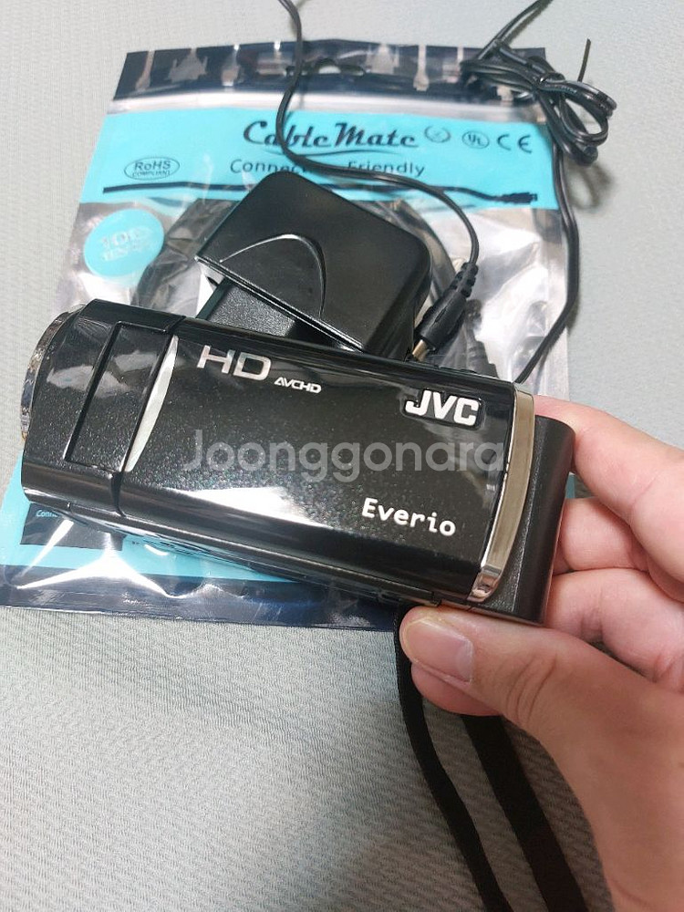 jvc gz-hm460 캠코더 상태 좋음--2