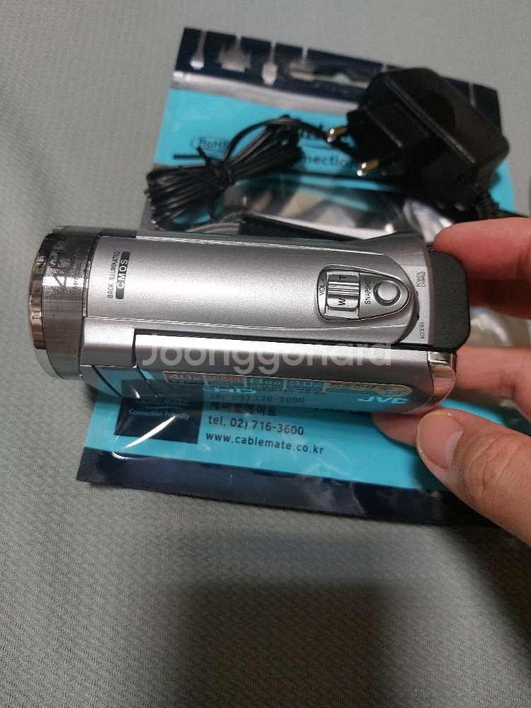 jvc gz-e220 캠코더 상태 최상--2