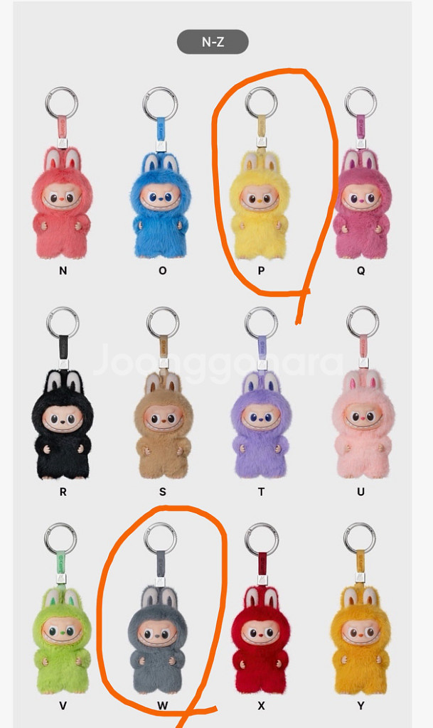(정가판매) 팝마트 정품 미니 라부부 새상품--1