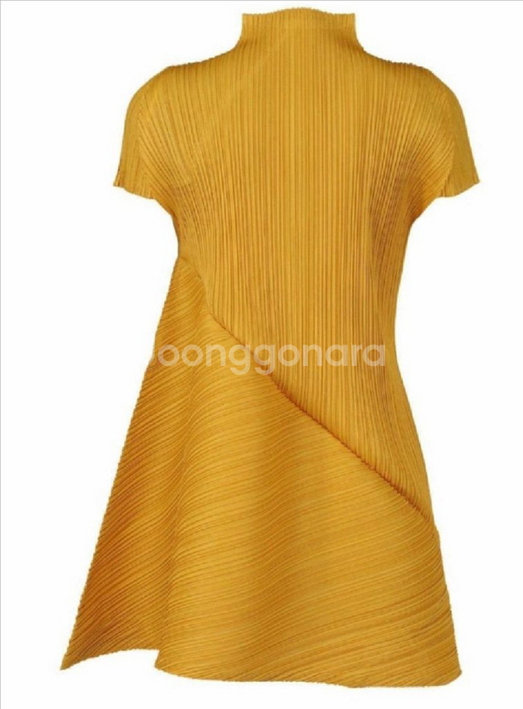 마지막가격) 플리츠플리즈 칼라 튜닉--0