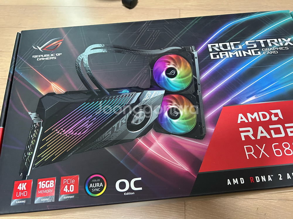 ASUS ROG STRIX LC 라데온 RX6800XT--0