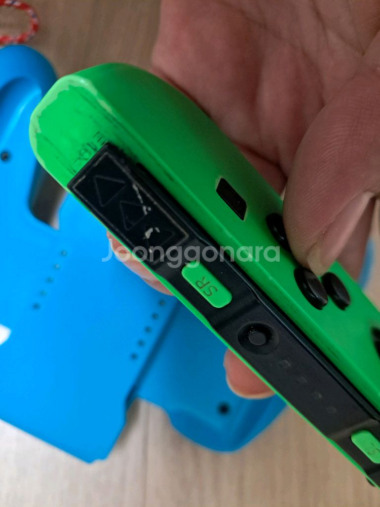 닌텐도 스위치 조이콘(왼쪽) + 조이콘 그립 등--3