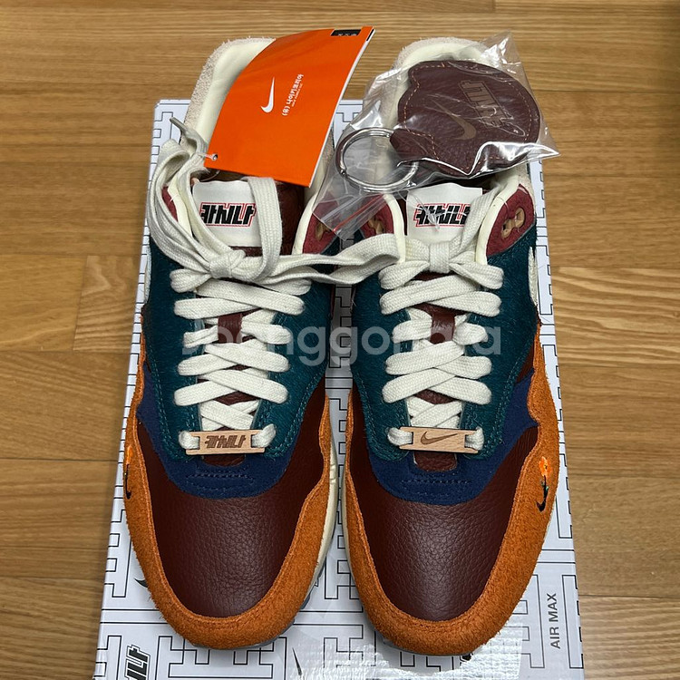 나이키 카시나 에어맥스1 원앙 오렌지 275 사이즈--1