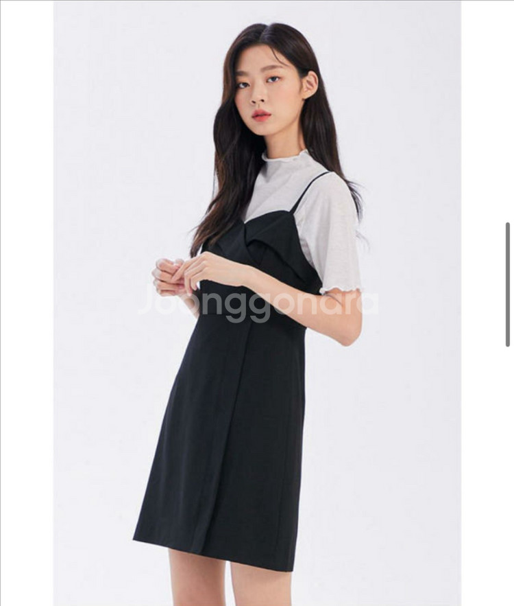 미쏘 뷔스티에 원피스 S MIWOWB41QG 미쏘원피스--1