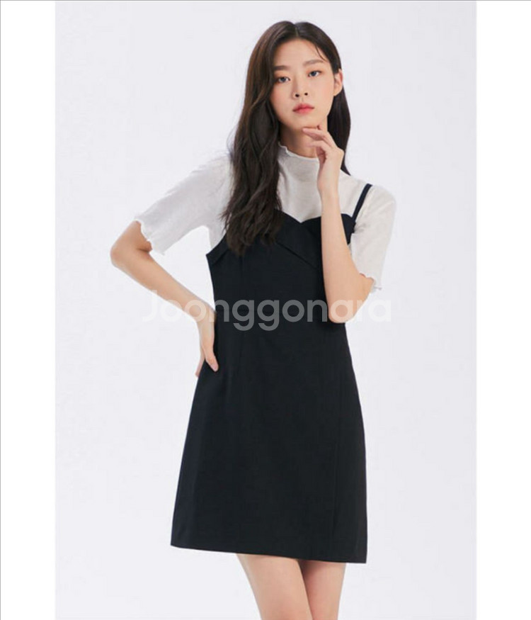미쏘 뷔스티에 원피스 S MIWOWB41QG 미쏘원피스--0