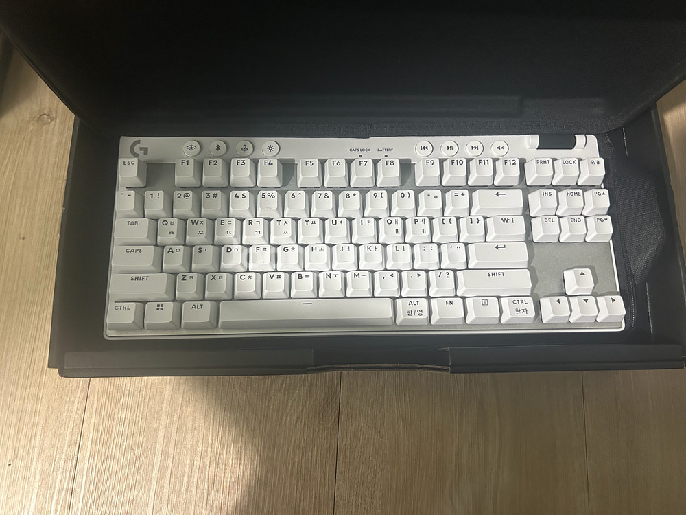 로지텍 PRO X TKL 갈축 팝니다--0