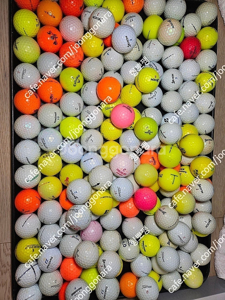 혼합 로스트볼 100개--0