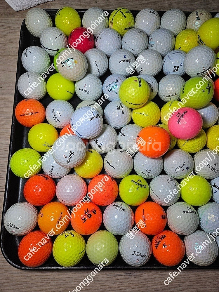 혼합 로스트볼 100개--2