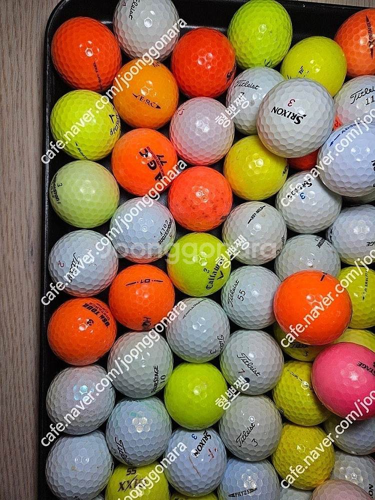 혼합 로스트볼 100개--3