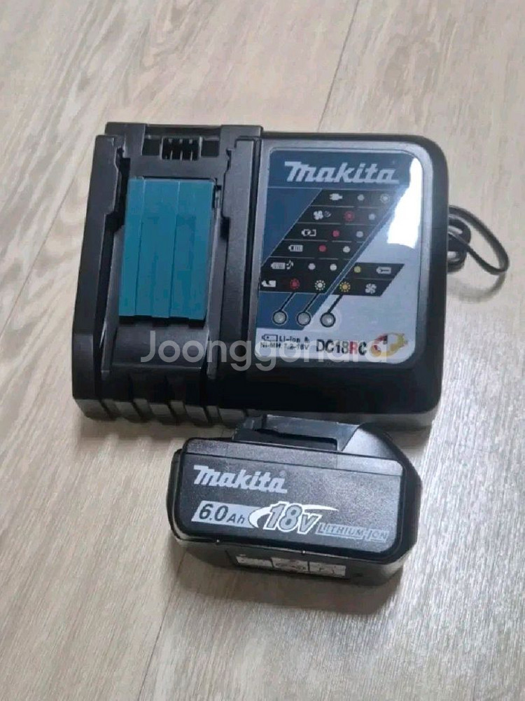 마끼다 18V 무선 그라인더+배터리+충전기--2