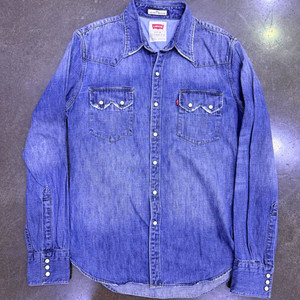 리바이스 빈티지 웨스턴 데님셔츠 남방 슬림핏 S