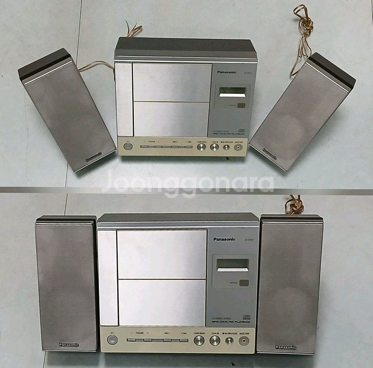 파나소닉 미니 오디오 라디오 팝니다--0