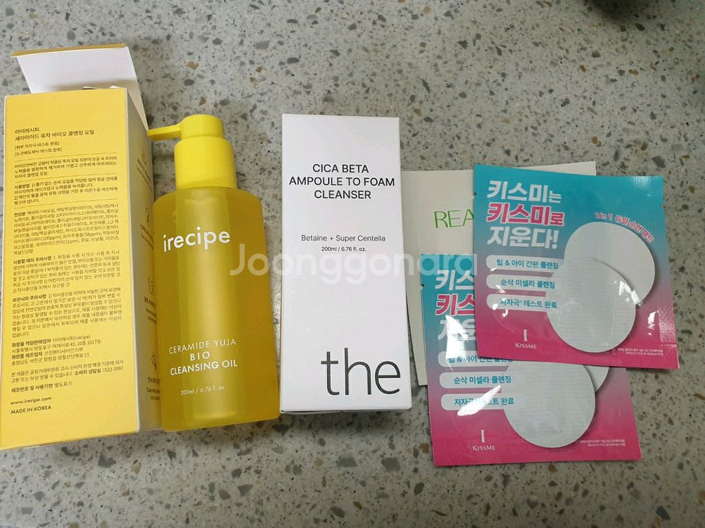 더파이 시카베타앰플투폼 클렌저//아이레시피클렌징오일--0