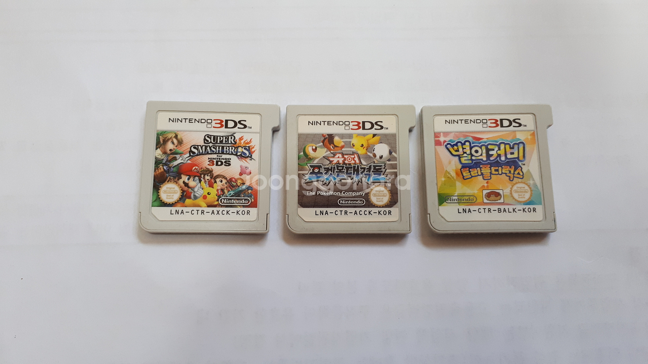 3DS_NDS 슈퍼 스매시브라더스. 테트리스DS 여러개--0