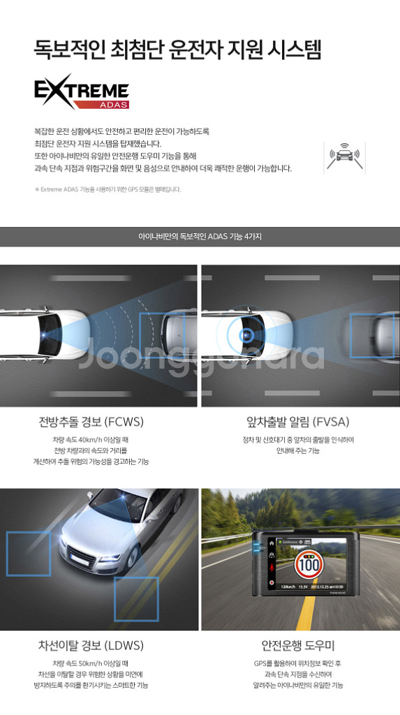 아이나비 A1000알파 (64GB, GPS포함)--6