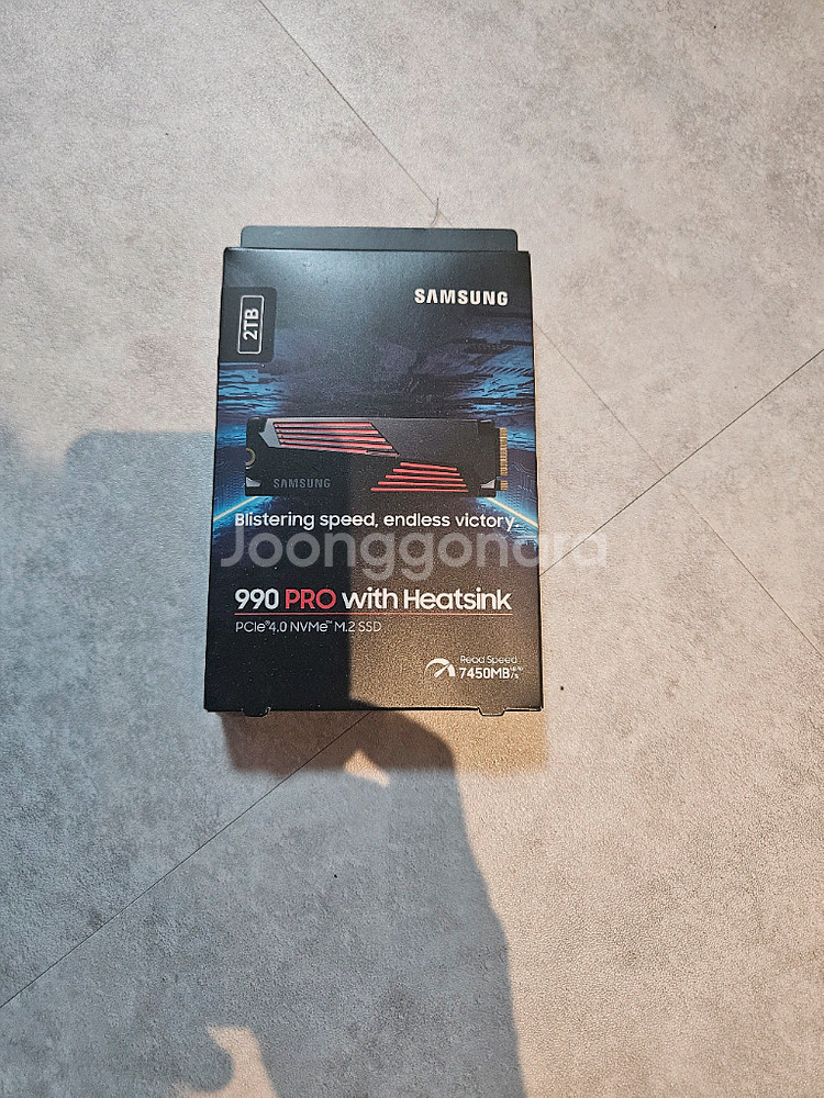 삼성990pro 2테라 히트싱크--0