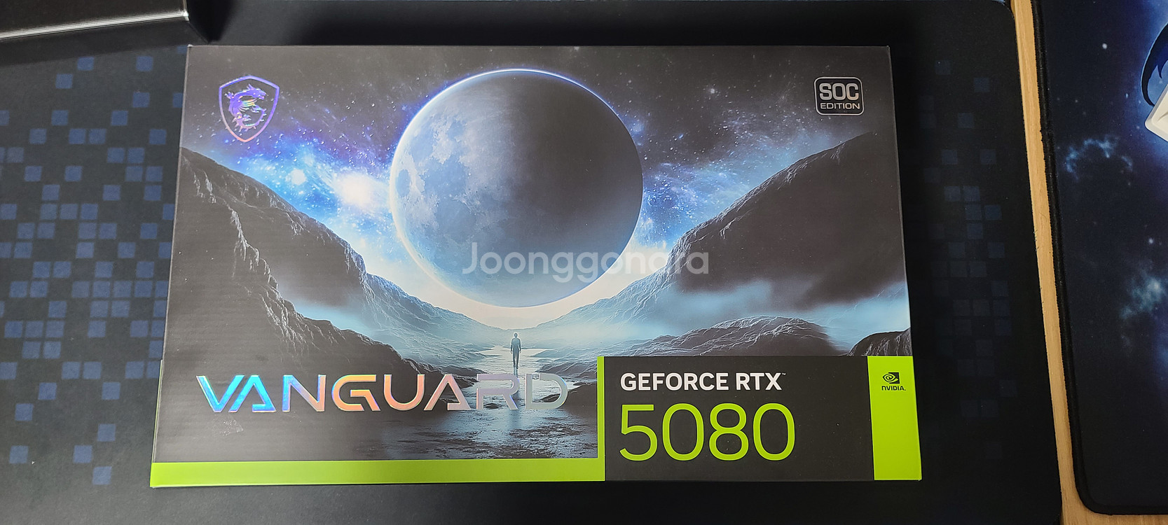 RTX 5080 뱅가드 풀박스 판매합니다.--1