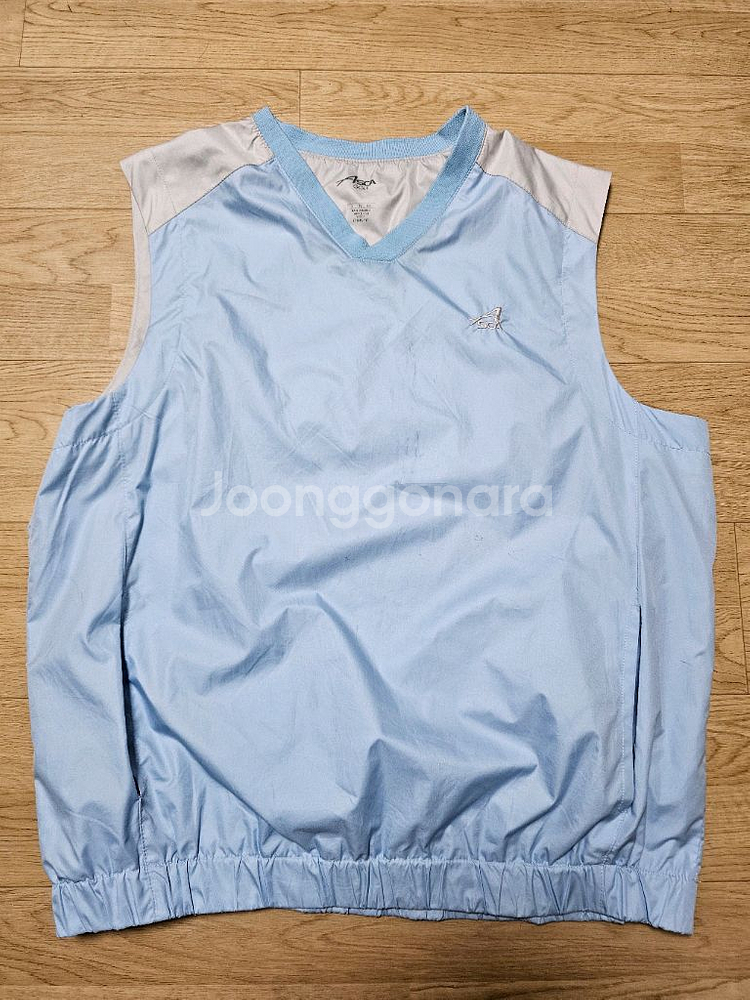 ASCA GOLF 남성 가을 바람막이 조끼 XL--0