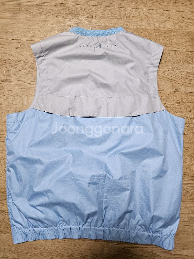 ASCA GOLF 남성 가을 바람막이 조끼 XL--2