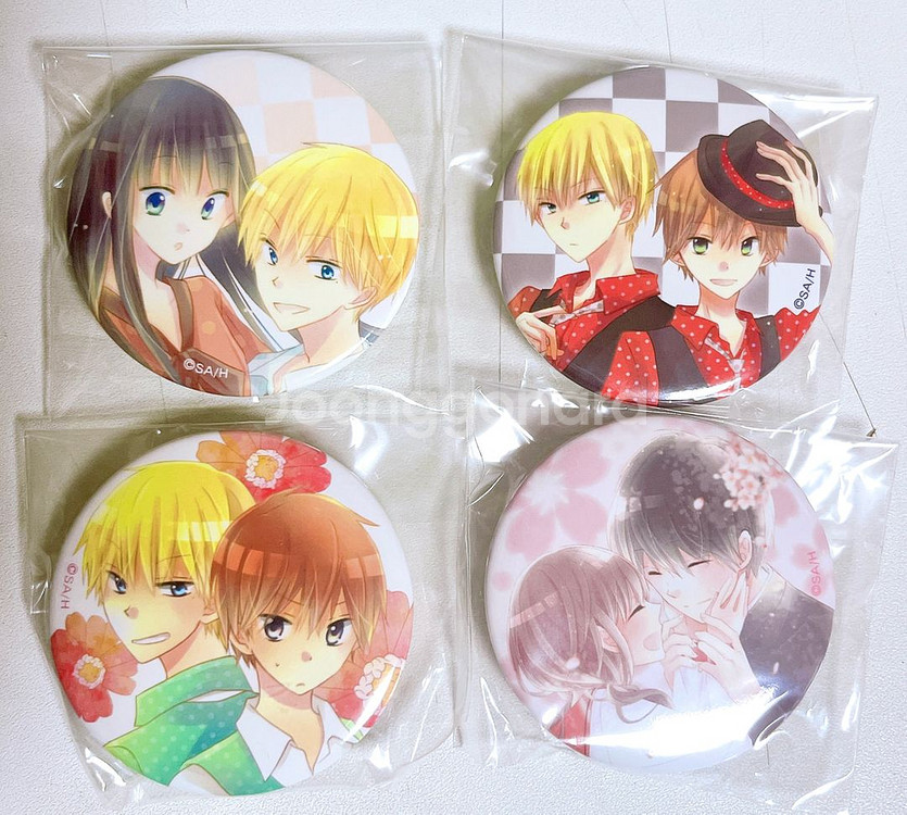 순정만화 라스트게임 캔뱃지 만복가챠--0