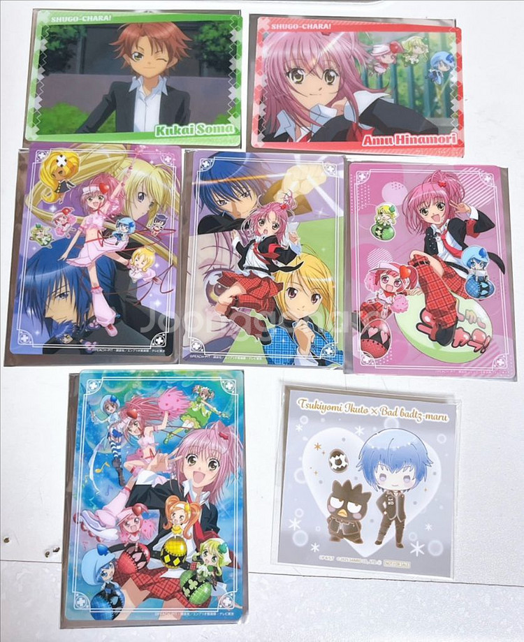 캐릭캐릭체인지 캐캐체 빅클리어카드 전종세트 스이파라--0