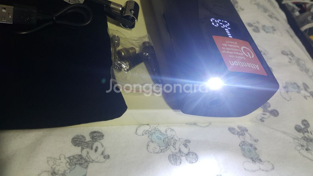 무선 타이어 바람 에어 차 오토바이 자전거 에어매트 공--4