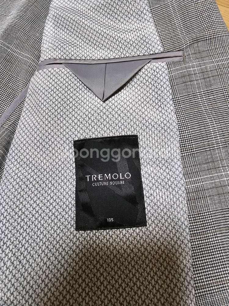 TREMOLO 마 체크 블네이저 자켓 105 새상품--1