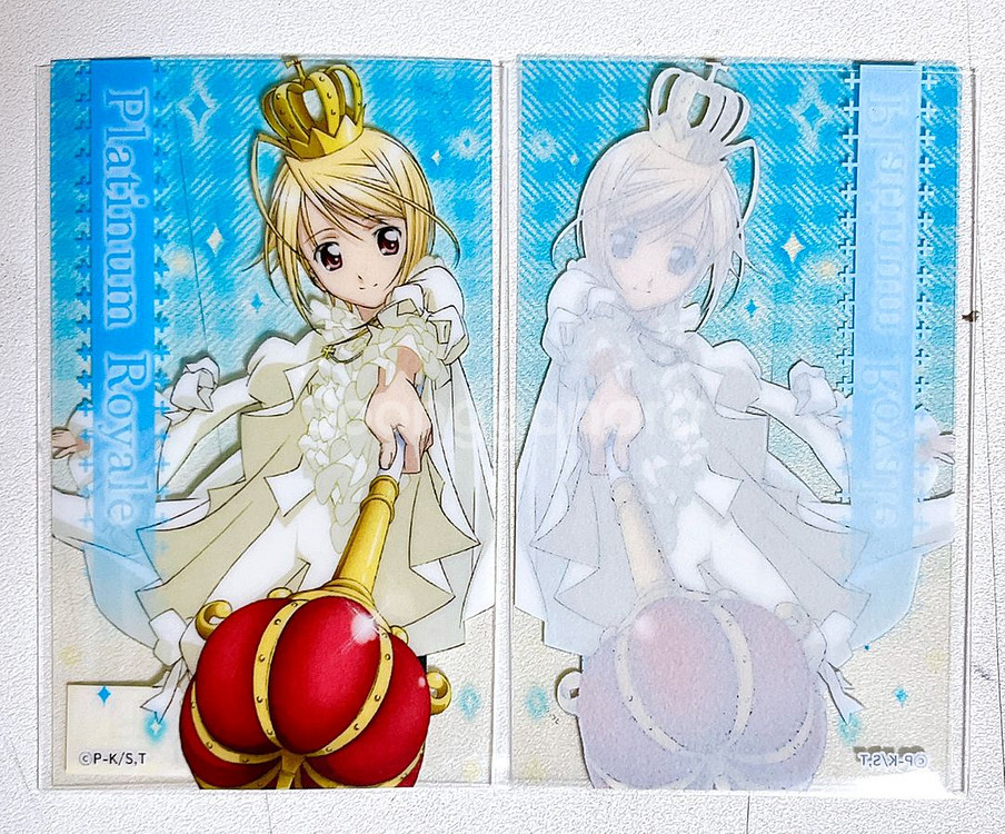 캐릭캐릭체인지 캐캐체 루이 클리어카드+홀로그램뱃지--2