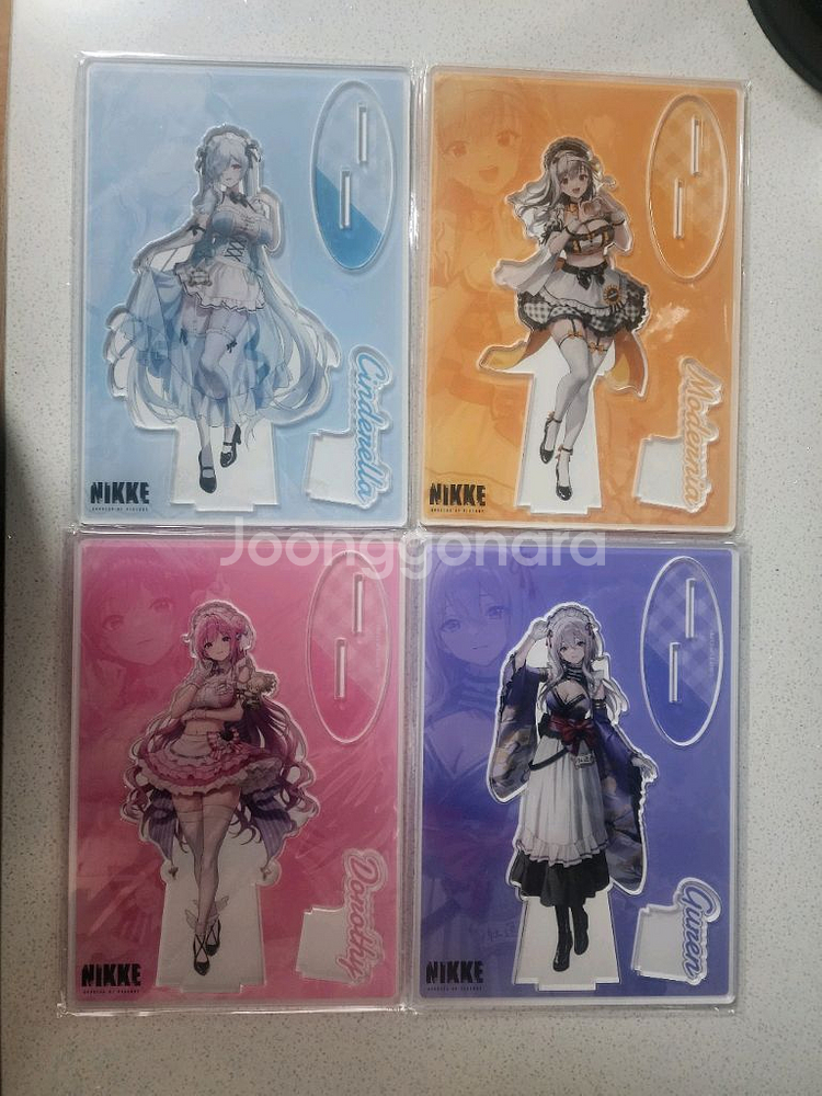 승리의여신 니케 갤러리아 카페 아크릴 일괄--0