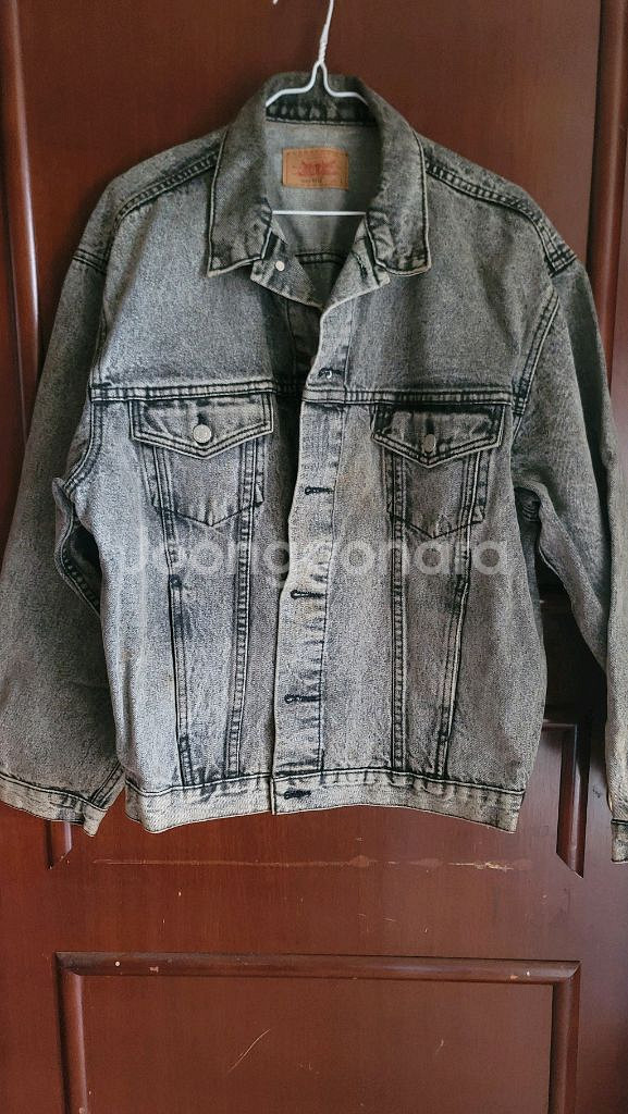 92년 빈티지 리바이스 남성 스톤워싱 트러커 쟈켓--1