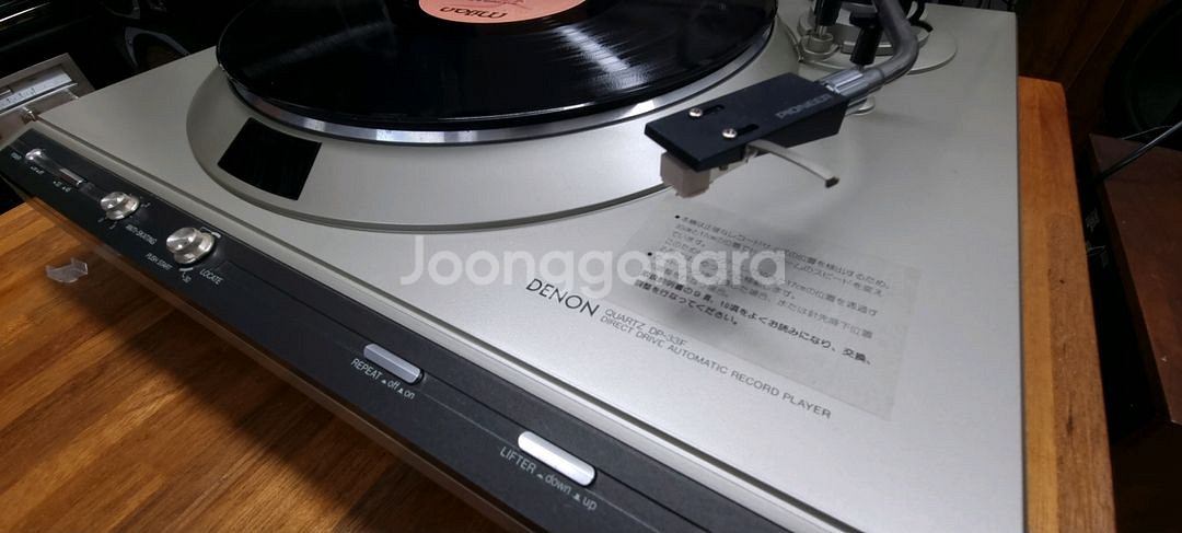 데논 전자동 턴테이블 DP-33F 팝니다--3