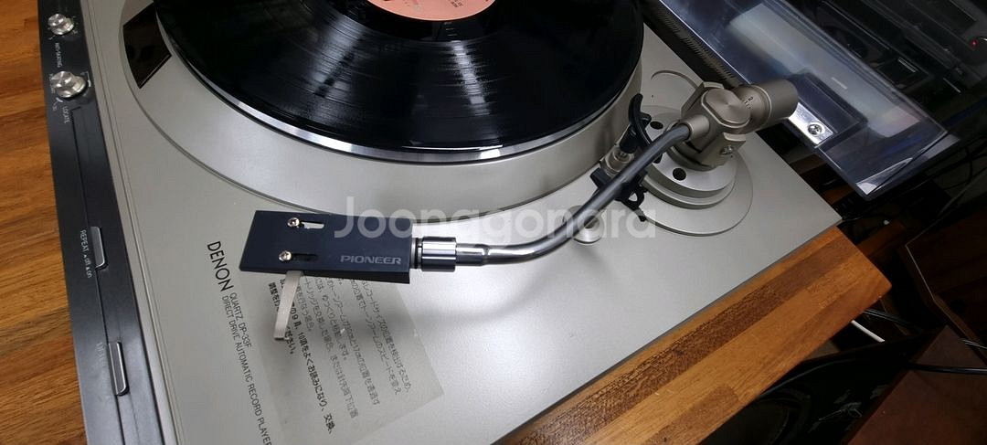 데논 전자동 턴테이블 DP-33F 팝니다--4