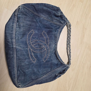 샤넬 코코 카바스 데님 토트백