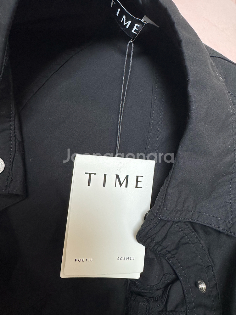 [정품]TIME타임 셔츠-한섬 마인 오브제 랑방 시스템--4
