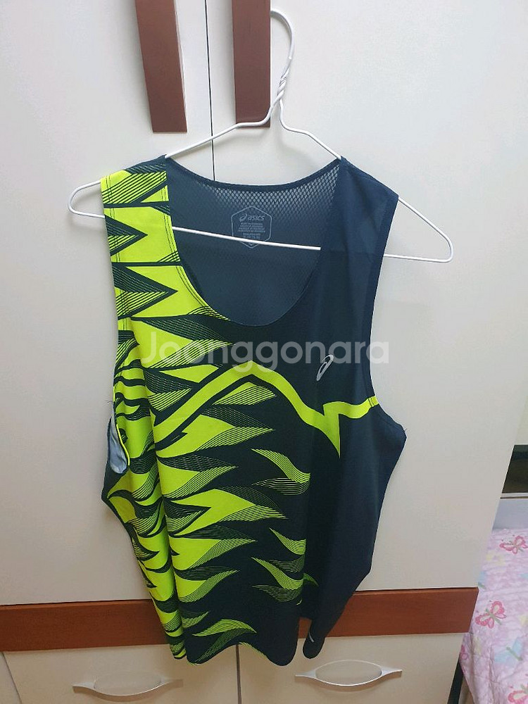 아식스 싱글렛 2개--1